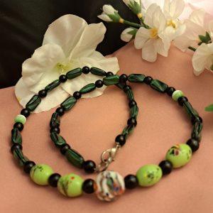 Muránói üveg nyakék /777/