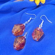 Régi Borostyán szett felújítva 3,5 cm