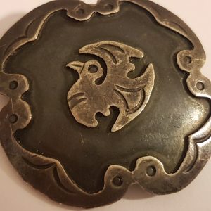 Régi iparművész bross 3 cm-es. /777/