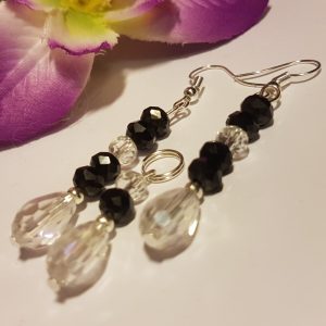 Csehkristály ékszerszett.