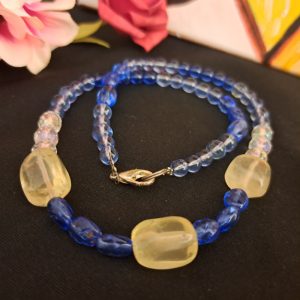 Hegyikristály  és kristály gyöngysor