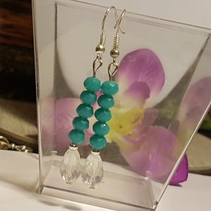 Csehkristály fülbevaló